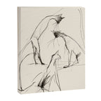 Modern Cat Sketch Canvas Print Gallery Image 6