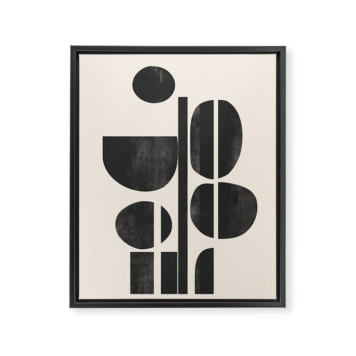 Modern Form Framed Canvas Print Gallery Image 1