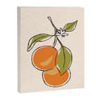 Modern Minimalist Oranges Canvas Print Gallery Image 6