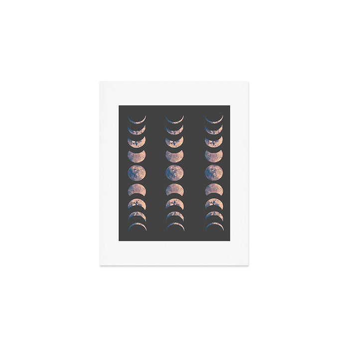 Moon Phases Art Print Gallery Image 1