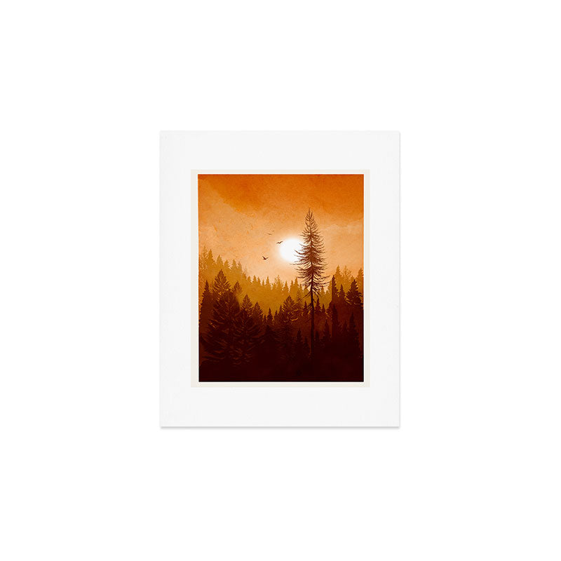 Morning Mountain Mist 1 Art Print Gallery Image 1