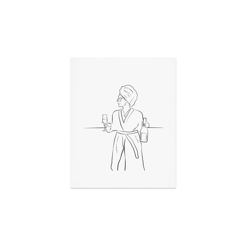 Morning Wine Art Print Gallery Image 1