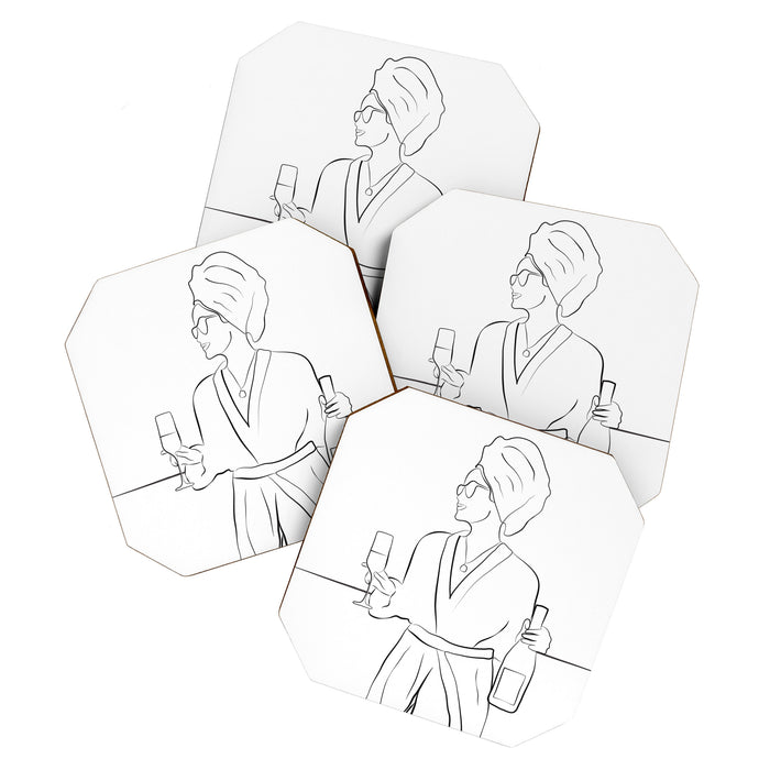 Morning Wine Coaster Gallery Image 1