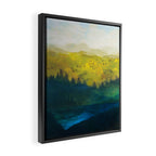 Mountain Lake Framed Canvas Print Gallery Image 2