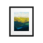 Mountain Lake Framed Art Print Gallery Image 4
