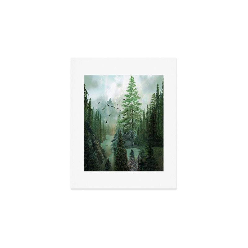 Mountain Morning 2 Art Print Gallery Image 1