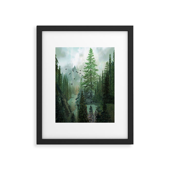 Mountain Morning 2 Framed Art Print Gallery Image 1