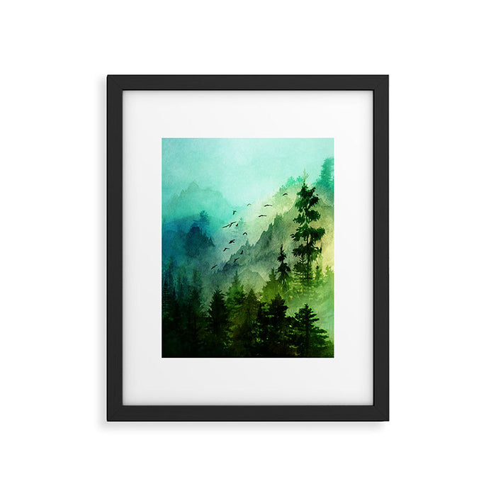 Mountain Morning Framed Art Print Gallery Image 1