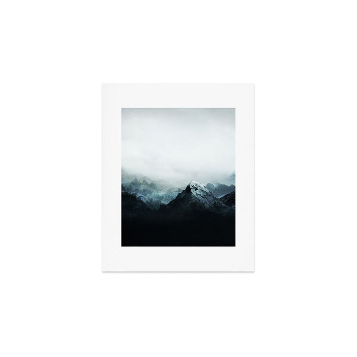 Mountain Peaks Art Print Gallery Image 1
