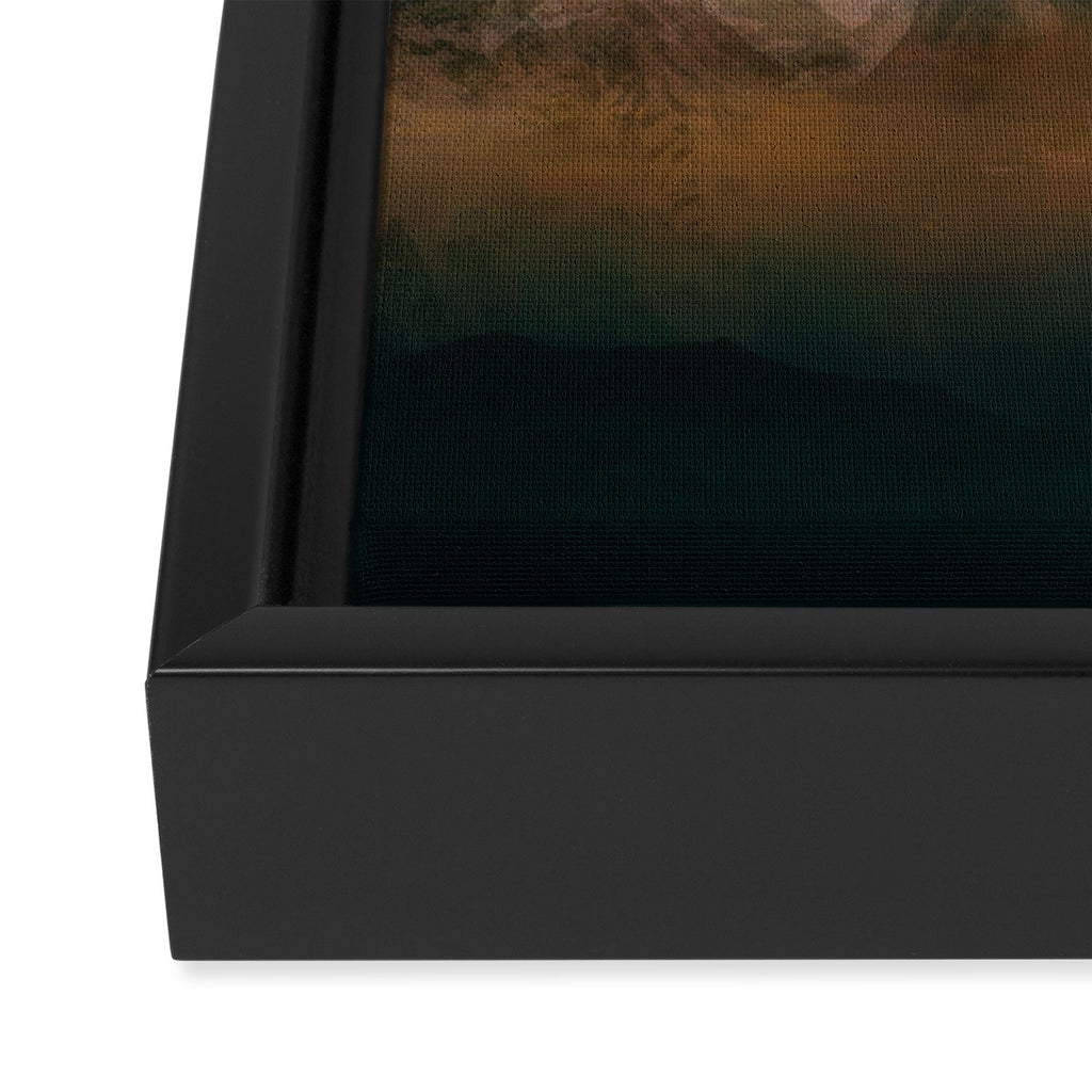 Mountain Peaks II Framed Canvas Print Gallery Image 3