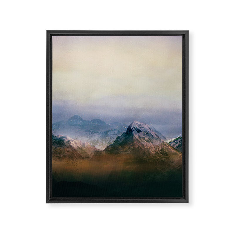 Mountain Peaks II Framed Canvas Print Gallery Image 6
