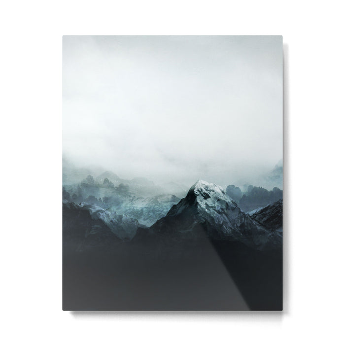 Mountain Peaks Metal Print Gallery Image 1