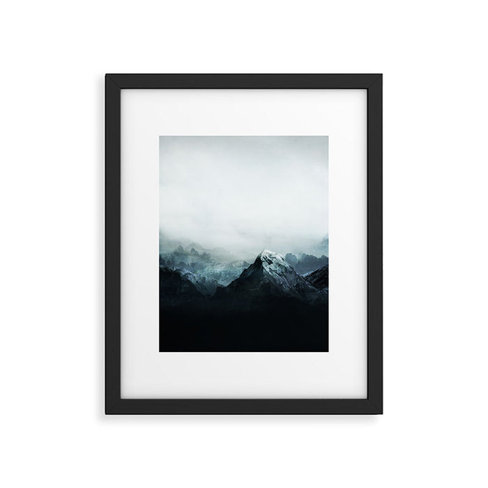 Mountain Peaks Framed Art Print Gallery Image 1
