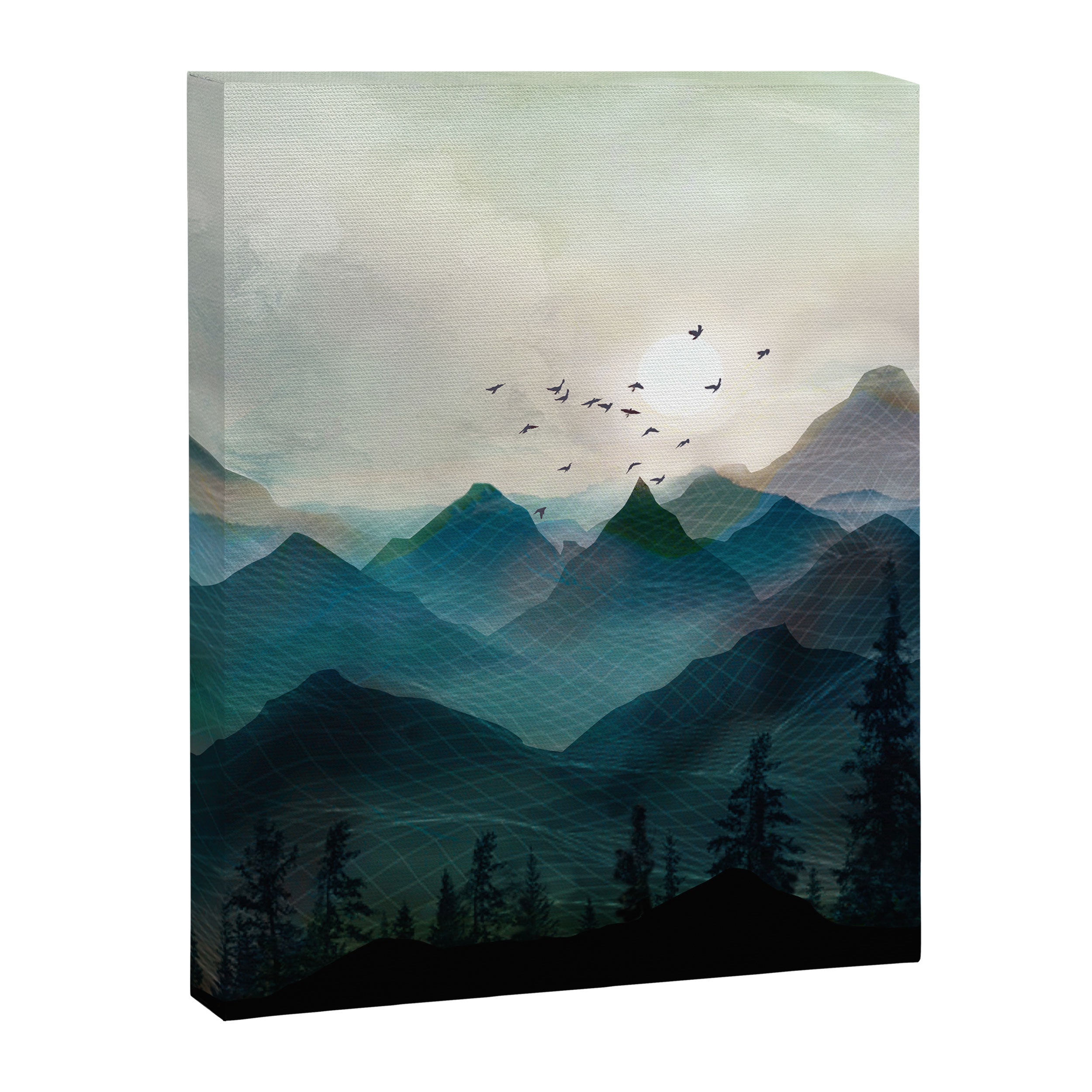 Mountain Sunrise II Canvas Print Gallery Image 8