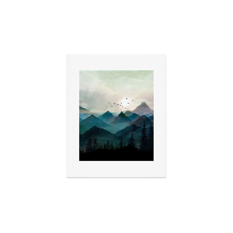 Mountain Sunrise II Art Print Gallery Image 1