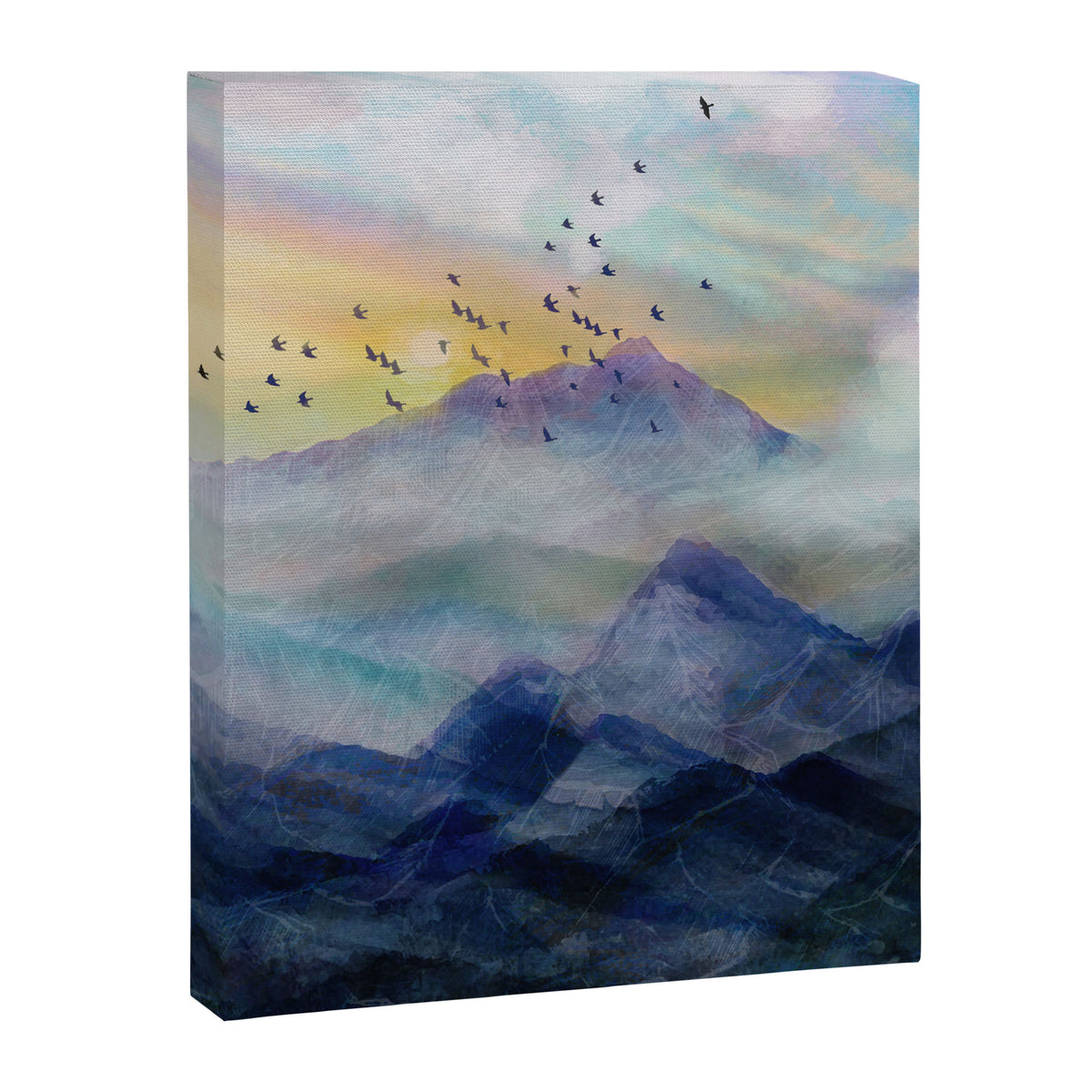 Mountain Sunrise Canvas Print Gallery Image 8