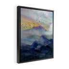 Mountain Sunrise Framed Canvas Print Gallery Image 2