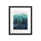 Mountains II Framed Art Print Gallery Image 6