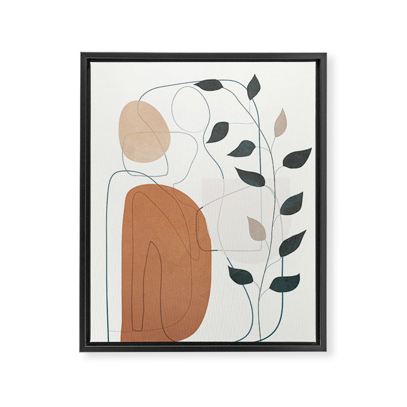Movement Abstraction 05 Framed Canvas Print Gallery Image 6