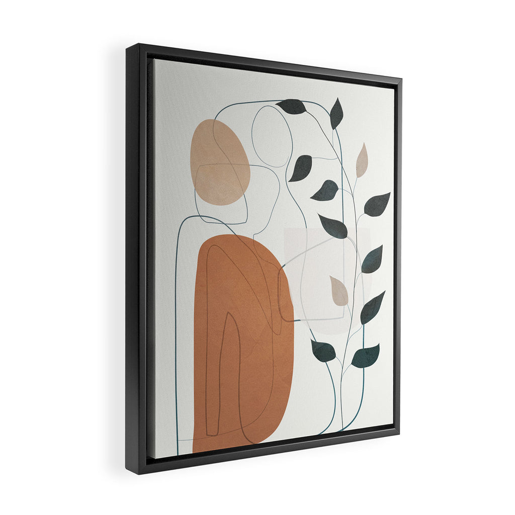 Movement Abstraction 05 Framed Canvas Print Gallery Image 2