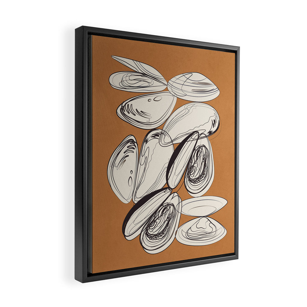 Mussels 1 Framed Canvas Print Gallery Image 2