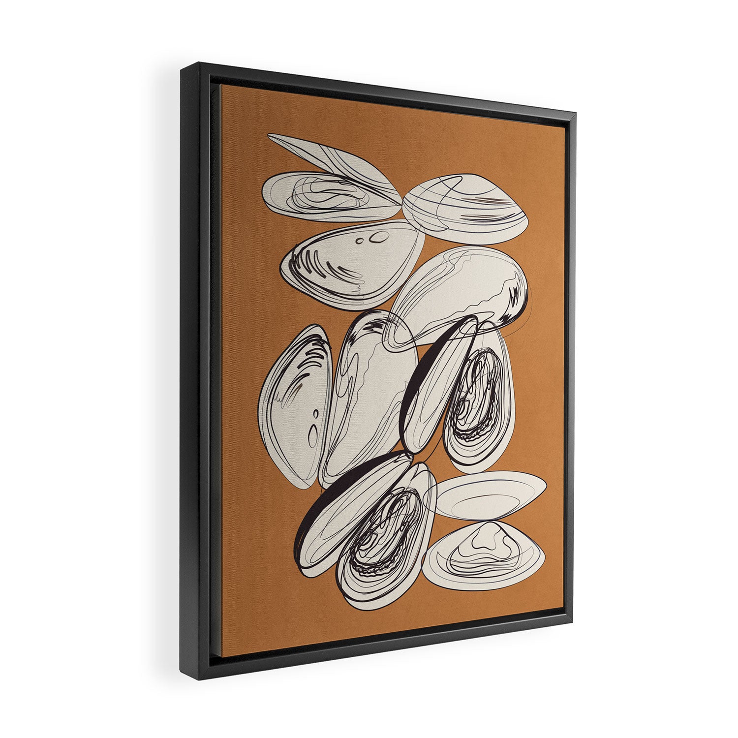 Mussels 1 Framed Canvas Print Gallery Image 2