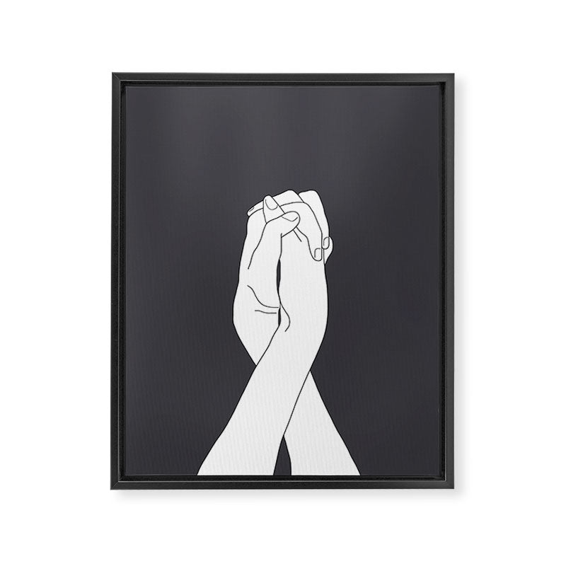 Never Let Me Go III Framed Canvas Print Gallery Image 6