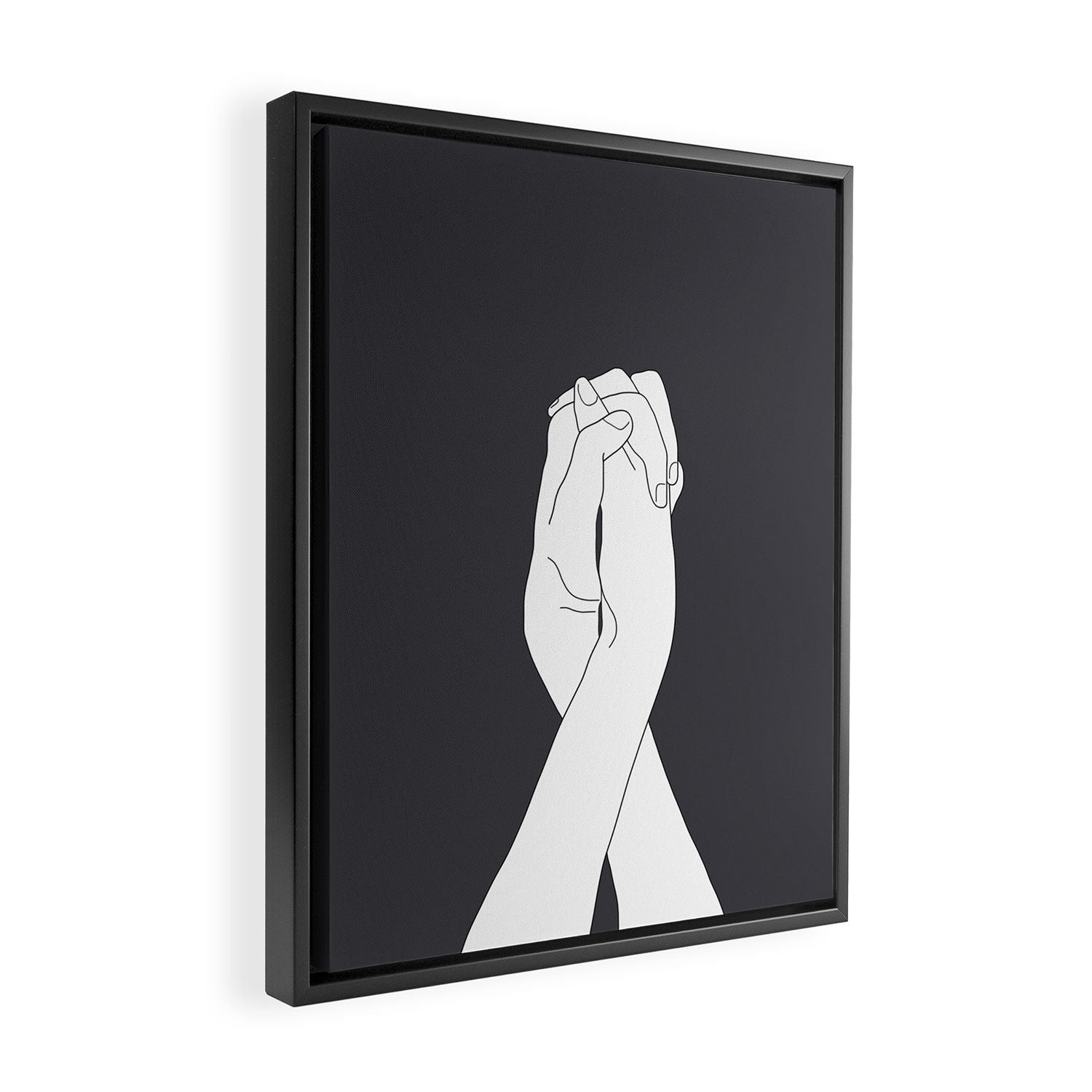 Never Let Me Go III Framed Canvas Print Gallery Image 2