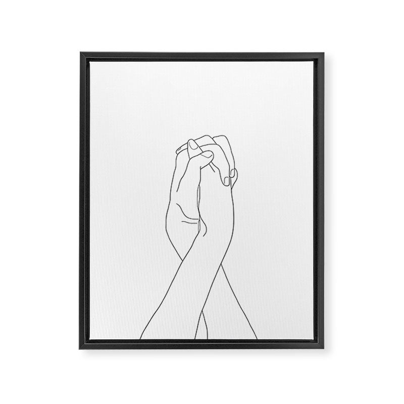 Never Let Me Go II Framed Canvas Print Gallery Image 6