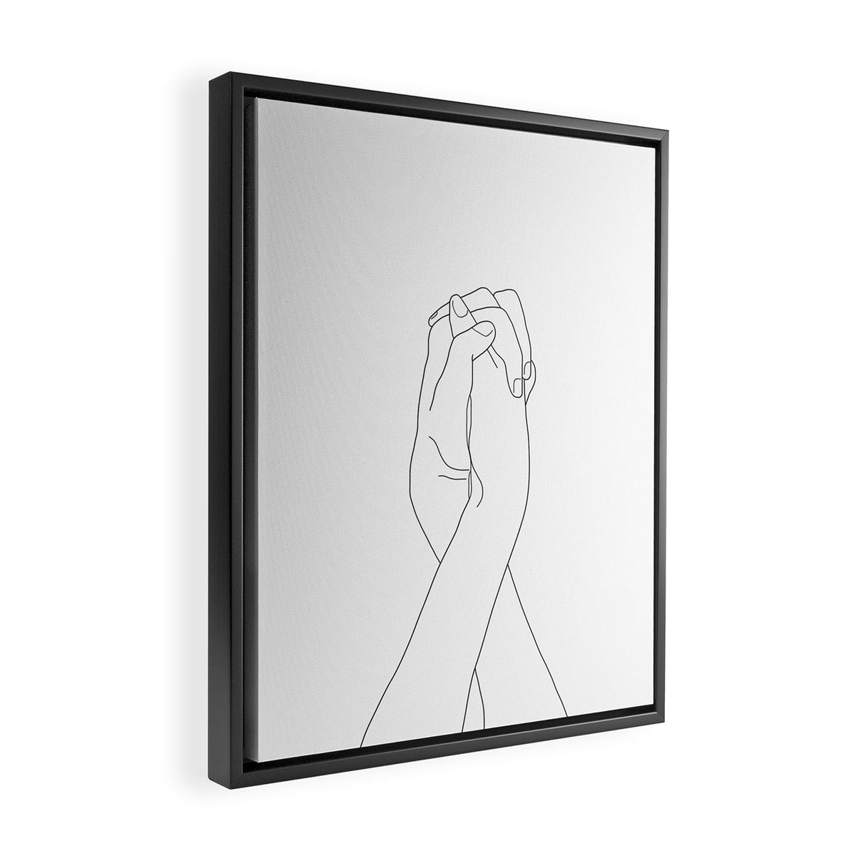 Never Let Me Go II Framed Canvas Print Gallery Image 2