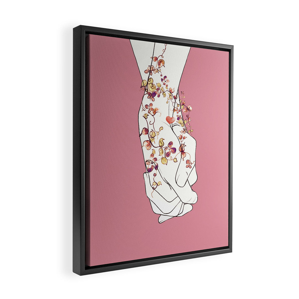 Never Let Me Go Framed Canvas Print Gallery Image 2