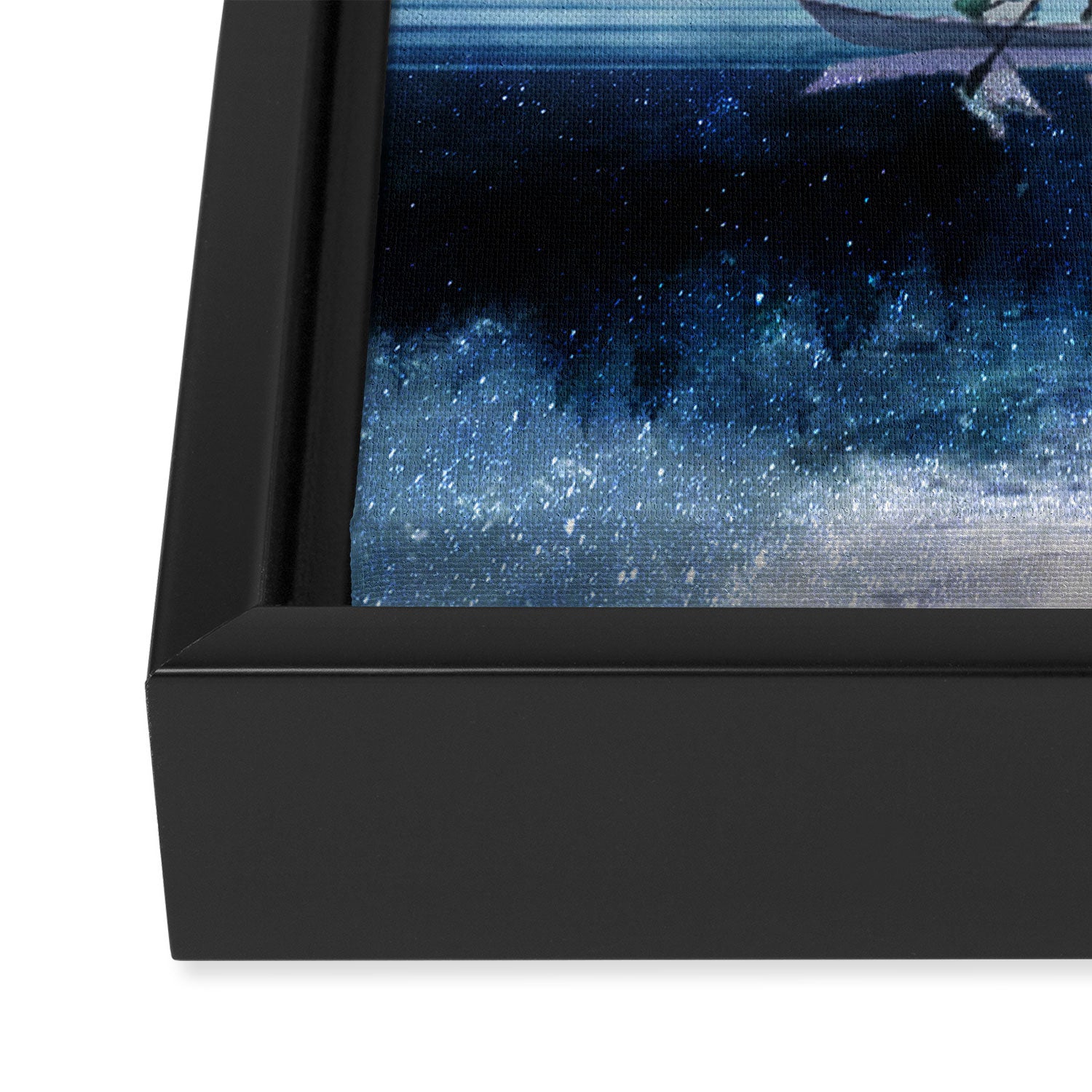 Night Sky Framed Canvas Print Gallery Image 3