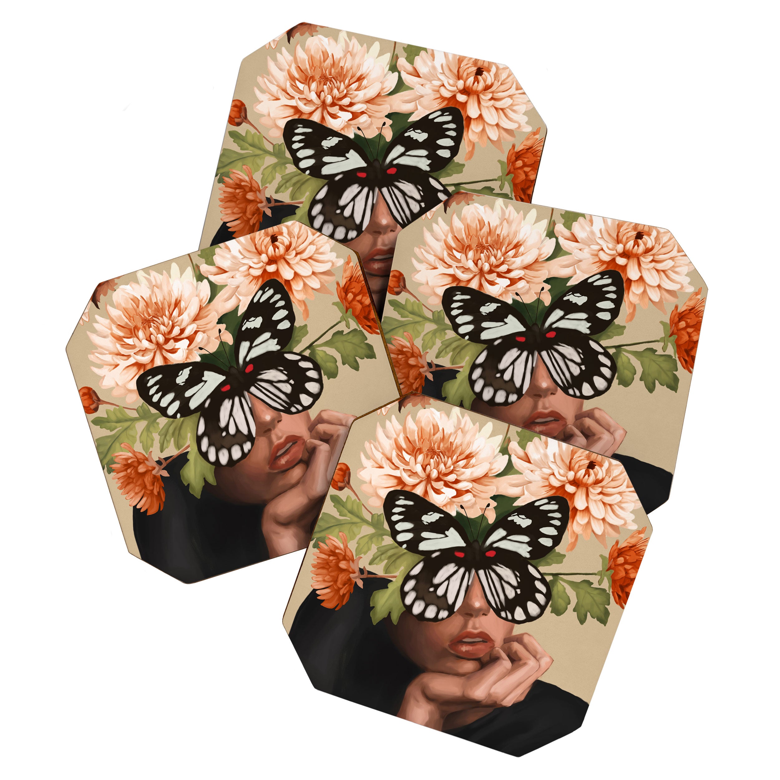 Obscured Beauty 2 Coaster Gallery Image 1
