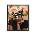 Obscured Beauty 2 Framed Canvas Print Gallery Image 6
