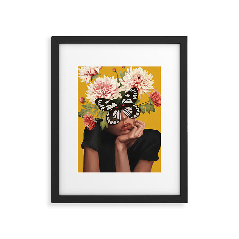 Obscured Beauty Framed Art Print Gallery Image 5