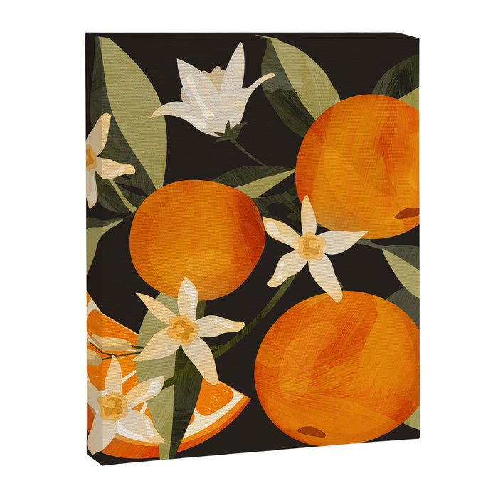Oranges Botanical Art 1 Canvas Print Gallery Image 1