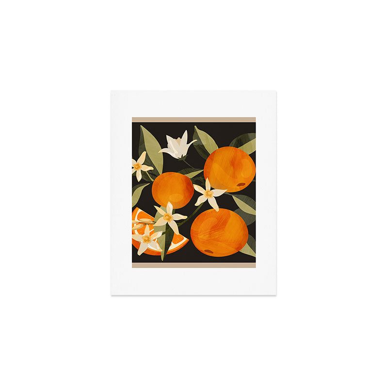 Oranges Botanical Art 1 Art Print Gallery Image 1
