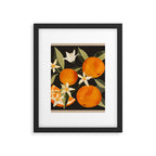 Oranges Botanical Art 1 Framed Art Print Gallery Image 6