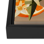 Oranges Botanical Art 2 Framed Canvas Print Gallery Image 3