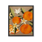 Oranges Botanical Art 2 Framed Canvas Print Gallery Image 8