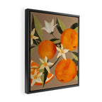 Oranges Botanical Art 2 Framed Canvas Print Gallery Image 2