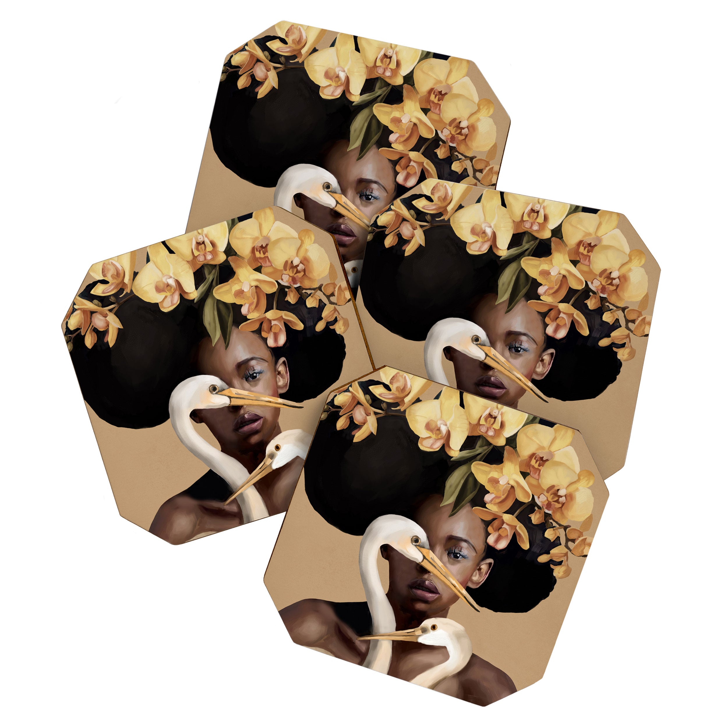 Orchid Majesty Coaster Gallery Image 1