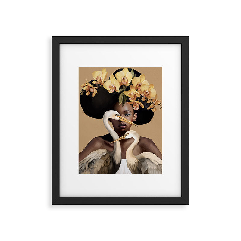 Orchid Majesty Framed Art Print Gallery Image 5