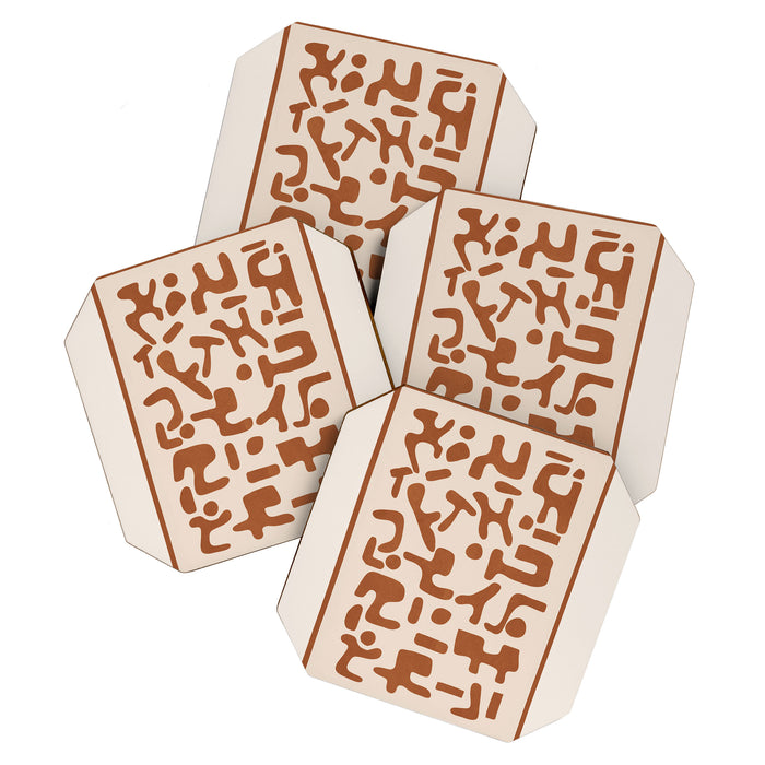 Organic Contemporary Modern Shapes 07 Coaster Gallery Image 1