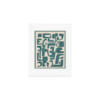 Organic Contemporary Modern Shapes 12 Art Print Gallery Image 1