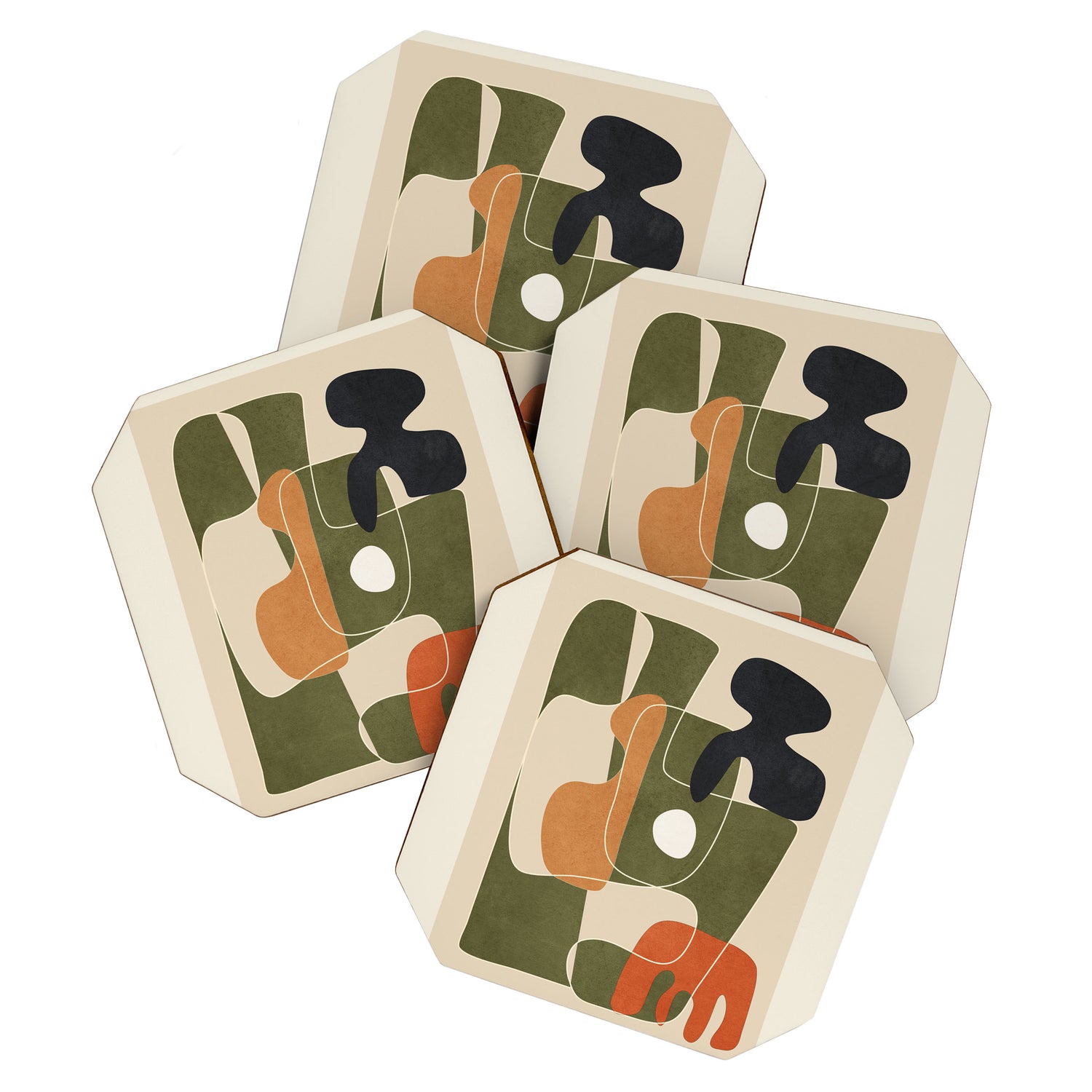 Organic Rhythms 1 Coaster Gallery Image 1