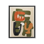Organic Rhythms 2 Framed Canvas Print Gallery Image 8