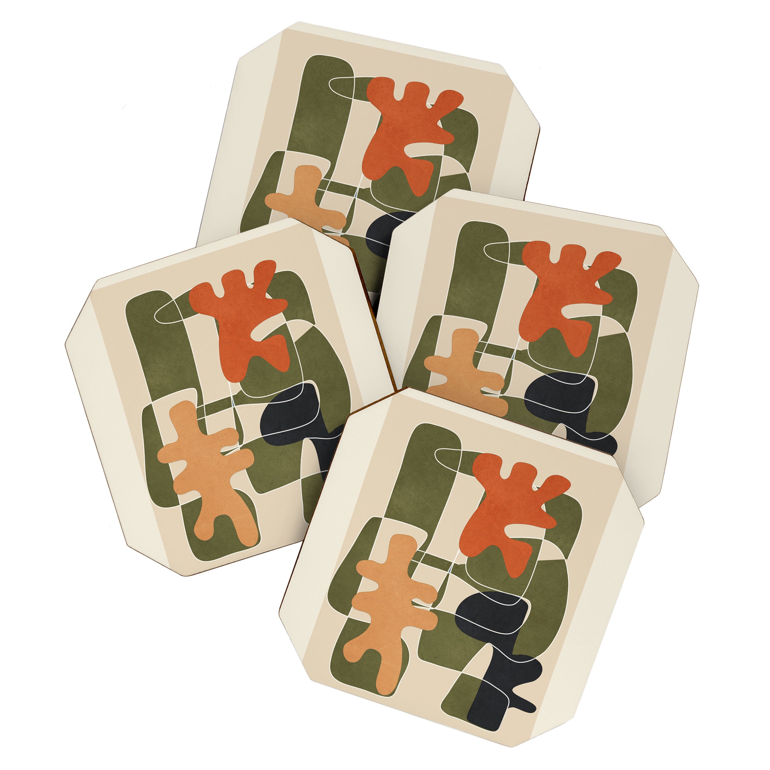 Organic Rhythms 3 Coaster Gallery Image 1