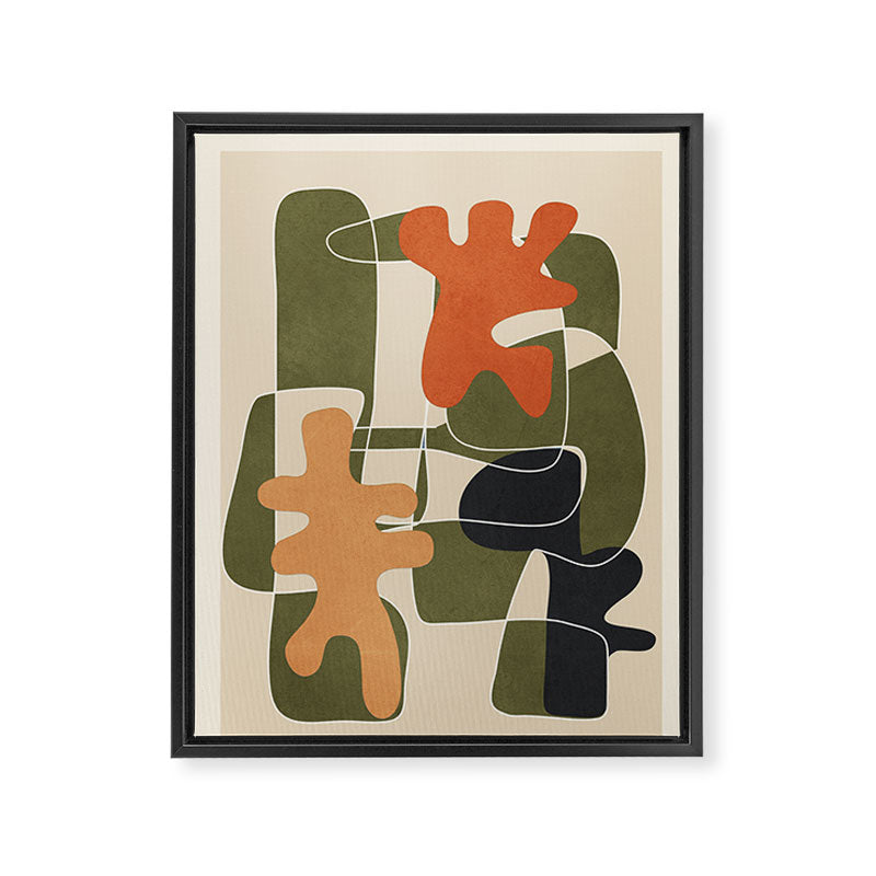 Organic Rhythms 3 Framed Canvas Print Gallery Image 8
