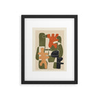 Organic Rhythms 3 Framed Art Print Gallery Image 6